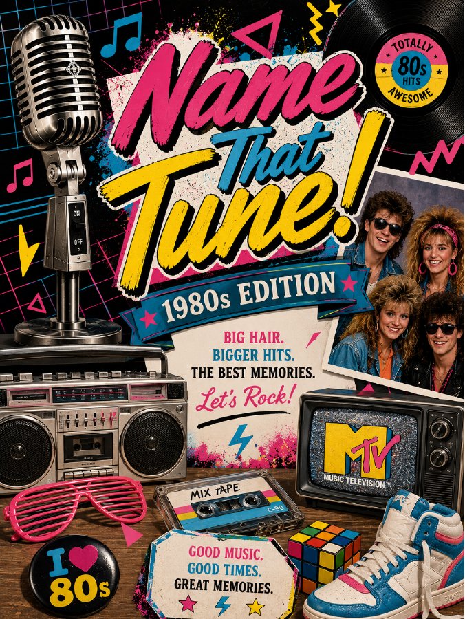 Name That Tune: 1980s Edition cover